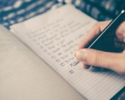 Person making a checklist with boxes, Platinum Resumes, Kansas City, MO